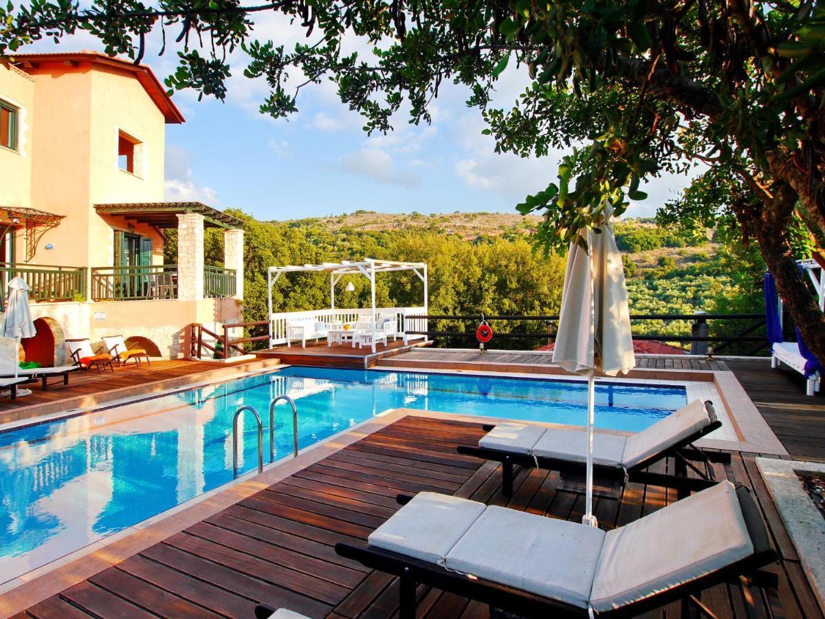 Villa Amvrosia Nr Kalives Crete Arménoi Buitenkant foto