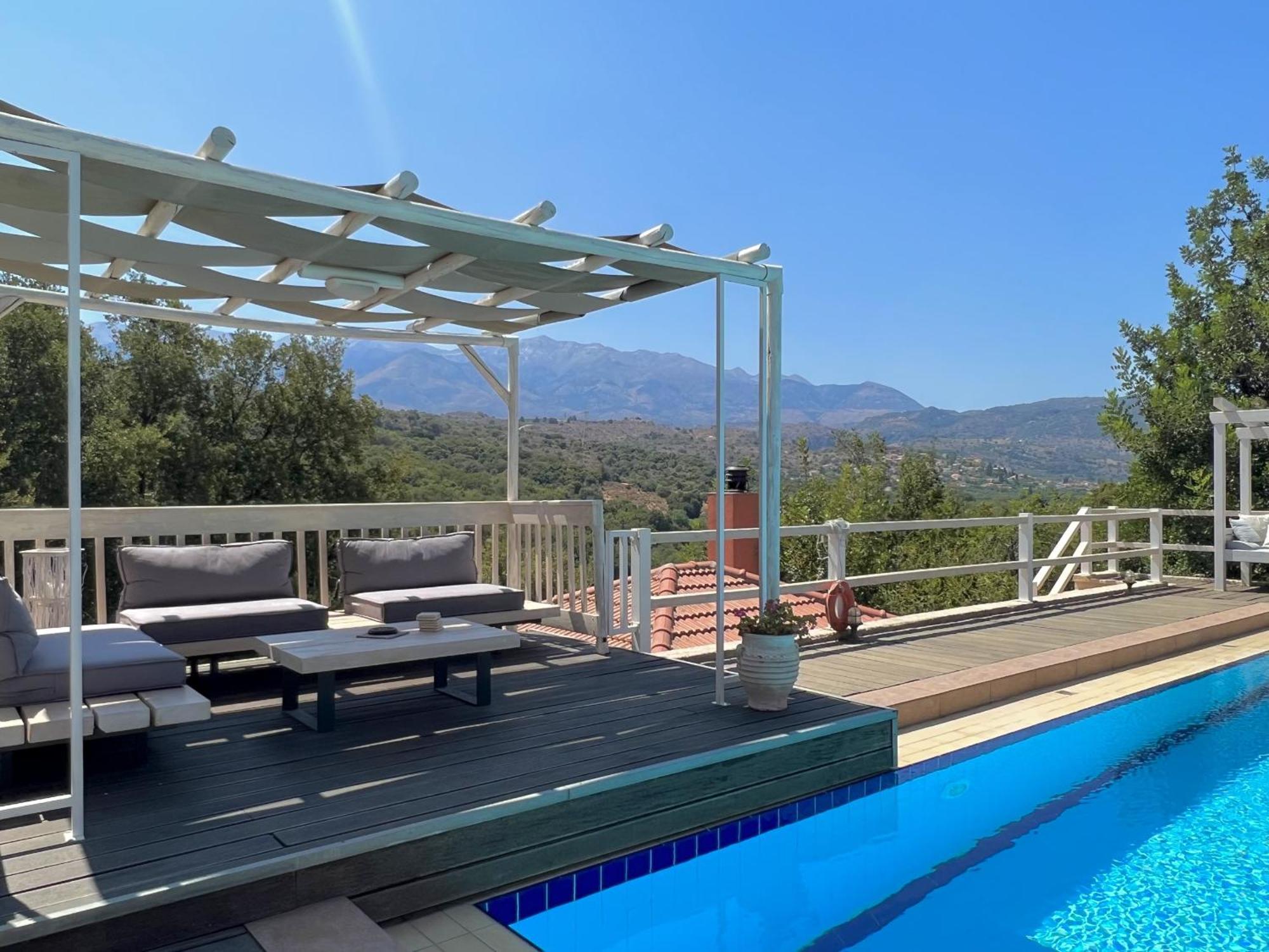 Villa Amvrosia Nr Kalives Crete Arménoi Buitenkant foto